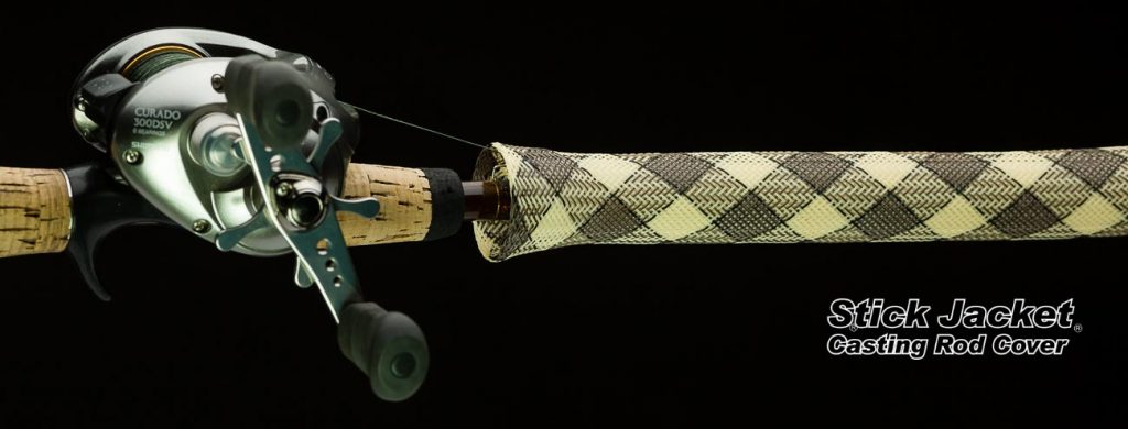 2013 Rattlesnake Camo Casting Stick Jacket® Fishing Rod Cover (5-1/2'x5-1/8")