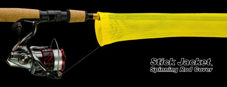 2024 Yellow Spinning Stick Jacket® Fishing Rod Cover (5-1/2'x7-3/4")