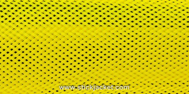 2024 Yellow Spinning Stick Jacket® Fishing Rod Cover (5-1/2'x7-