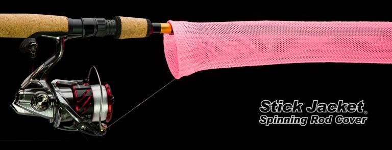 2025 Bubble Gum Spinning Stick Jacket® Fishing Rod Cover (5-1/2'x7-3/4")