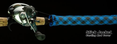 Stick Jacket Fishing Rod Cover - Casting Model, Rattlesnake Camo