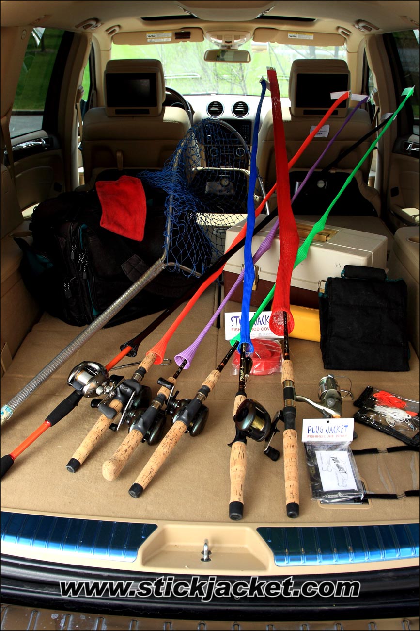 Stick Jacket in the Truck