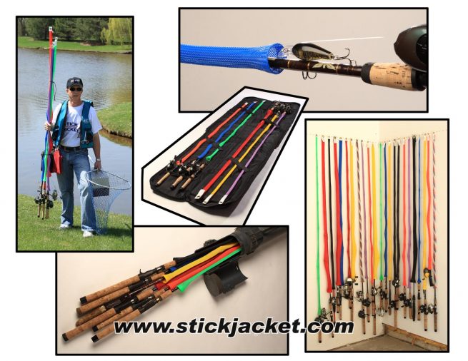 Funda Caña Pesca Spinning Stick Jacket 30 Mmx1,8 M Tech