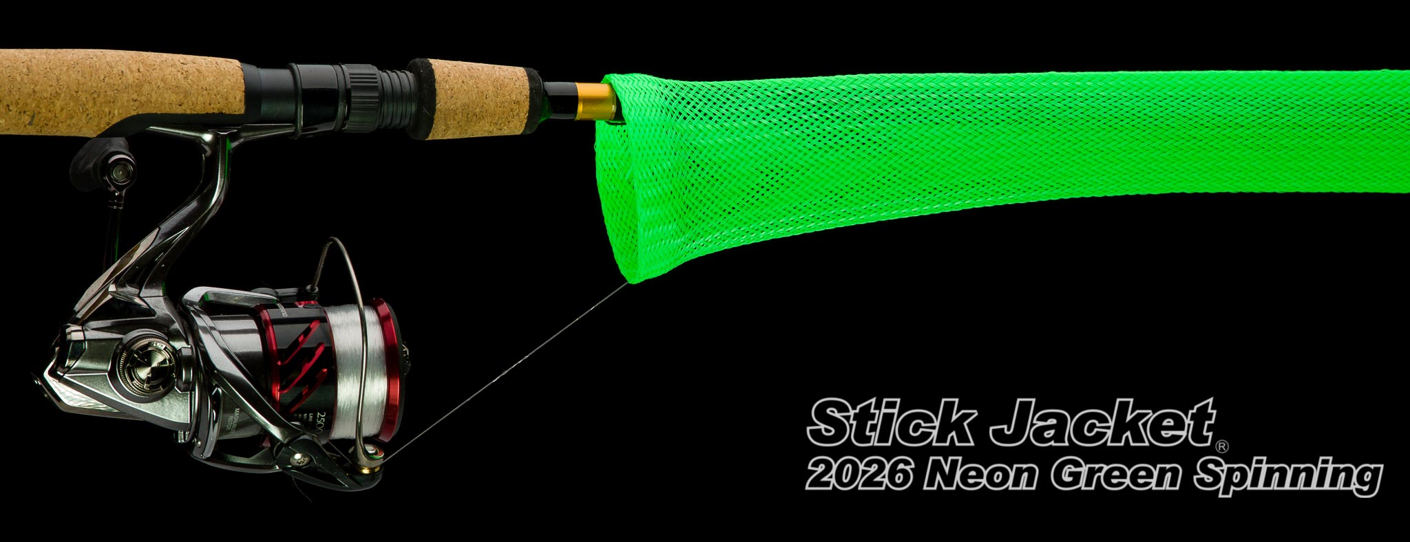 2026-Spinning-Neon-Green-Stick-Jacket-Fishing-Rod-Cover