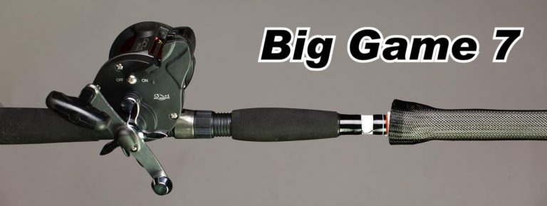 2070 Black BigGame7 Stick Jacket® Fishing Rod Cover (7'x5-3/4")