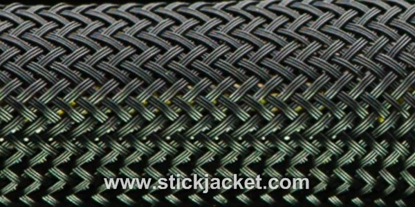 2084 Black MicroCast Stick Jacket® Fishing Rod Cover (5-1/2'x2-